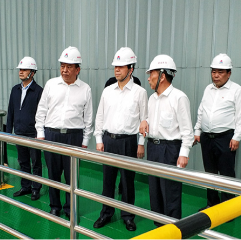 原河南省委副書記、省長陳潤兒到公司參觀指導