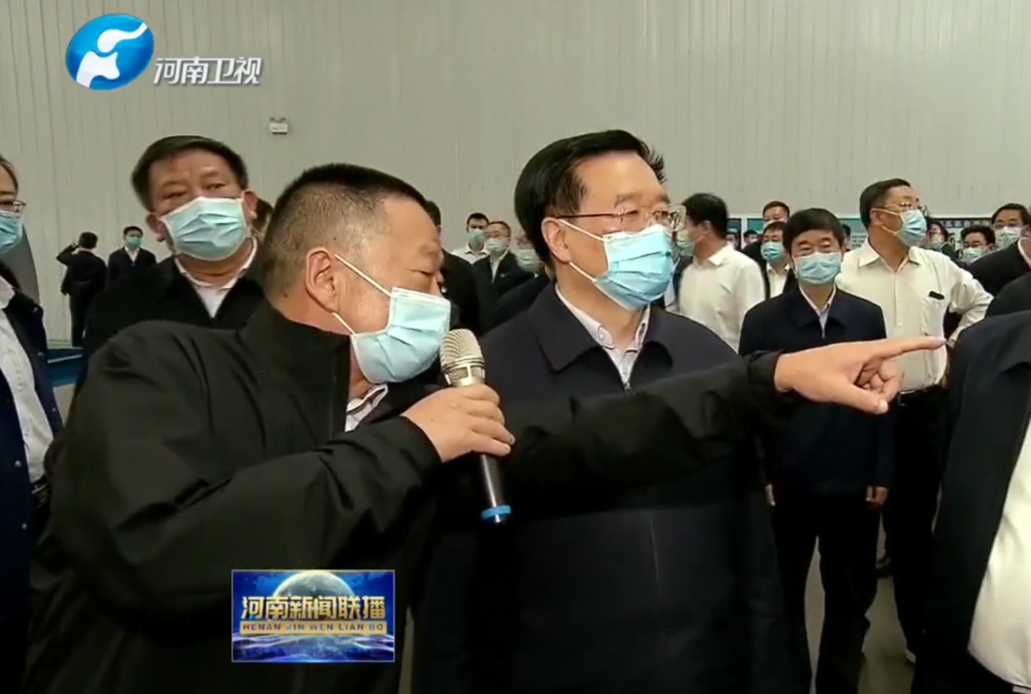 原河南省委書(shū)記王國(guó)生到公司參觀指導(dǎo)